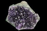 Dark Purple, Amethyst Crystal Cluster - Uruguay #123800-1